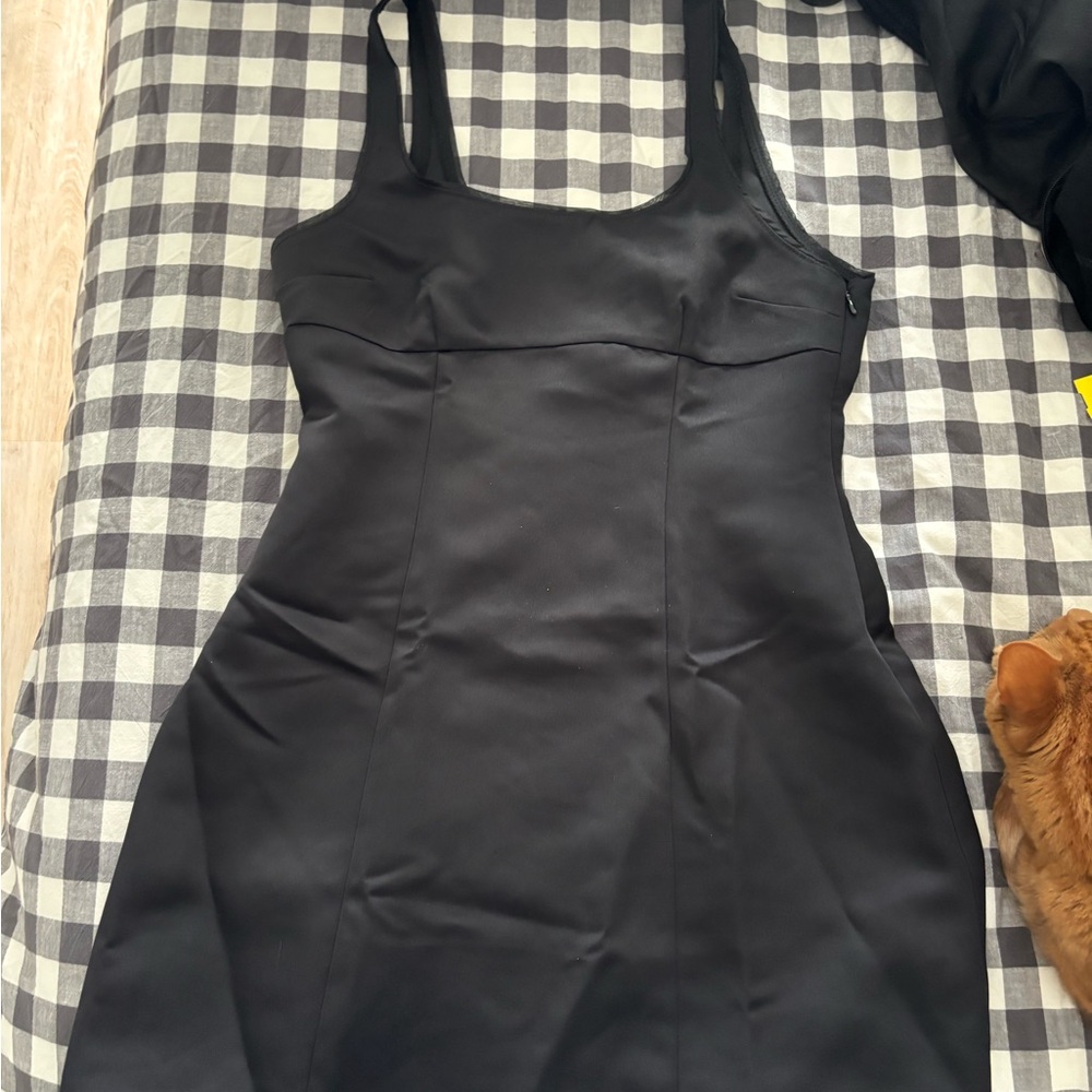 H&M Sleek Black Mini Dress